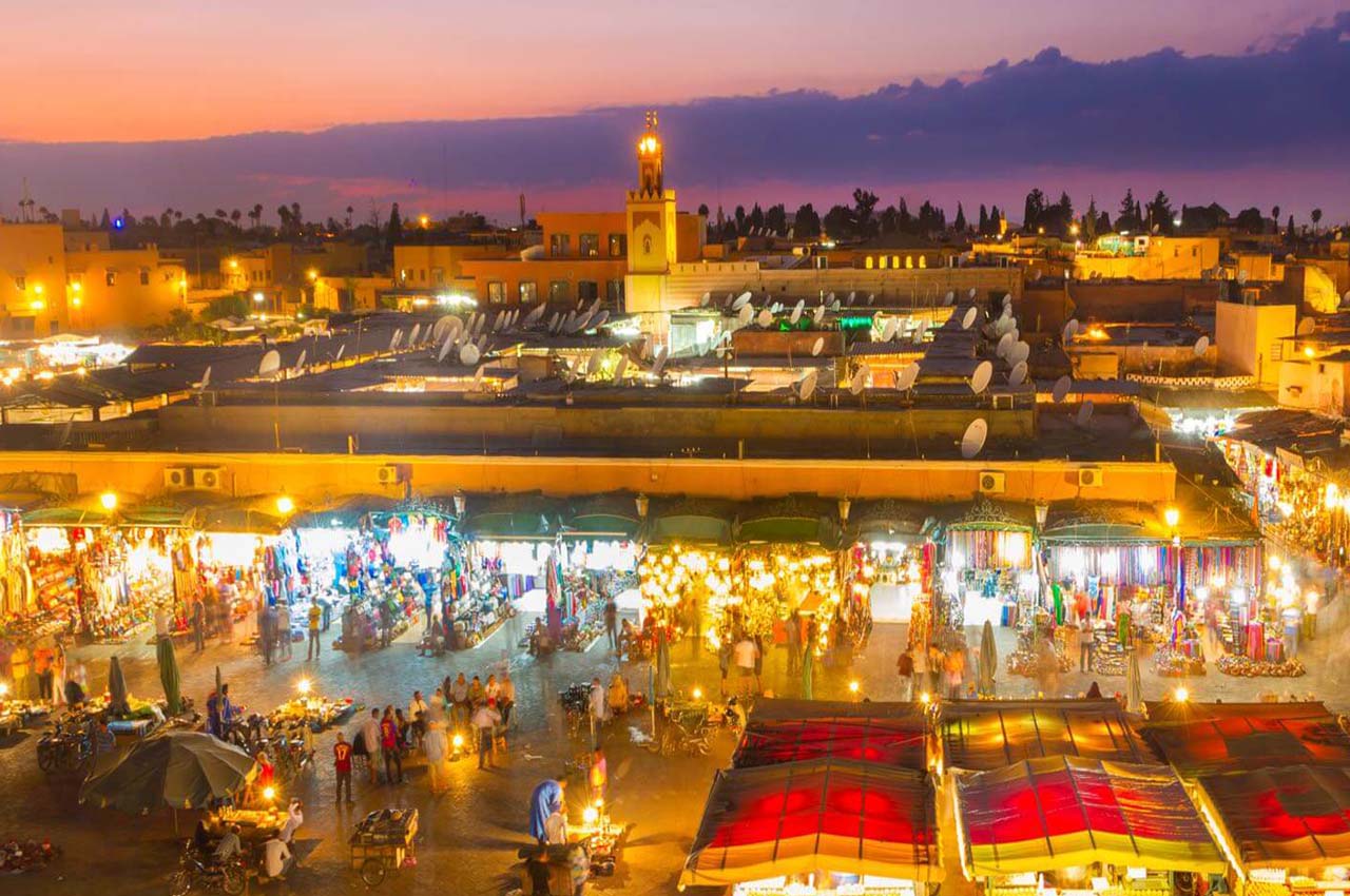 voyage pour visiter marrakech