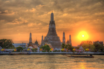 rénovation temple Wat Arun