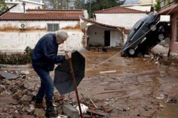 inondation en grèce